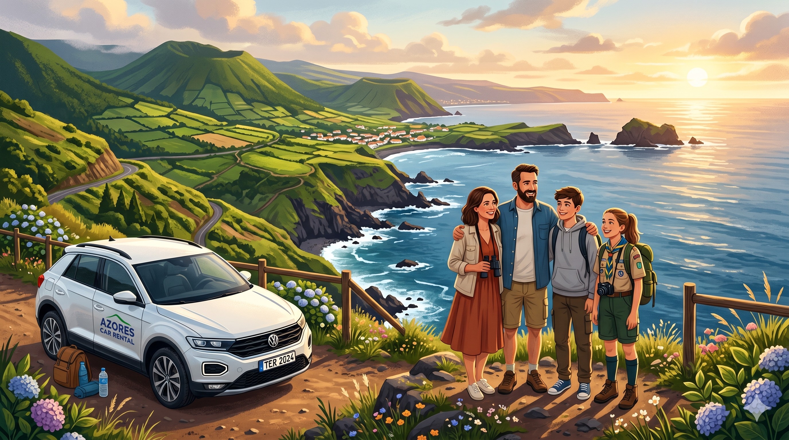 Capa da viagem Explorando a Ilha Terceira