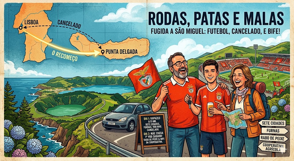 Capa da viagem Roteiro em São Miguel: O que visitar num Fim de Semana (Sete Cidades e Gastronomia)